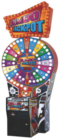 Jumbo Jackpot Ticket Redemption Wheel Game From Coast To Coast Entertainment