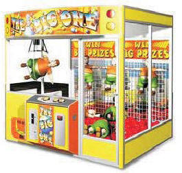 The Big One Giant Crane Claw Redemption Game Machine From Elaut USA
