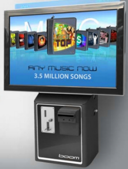 JVL Boom Streaming Downloading Internet Jukebox Music System - Wall Mount