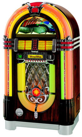 Wurlitzer One More Time Model 1015 45 RPM Viny Record Jukebox By Wurlitzer Jukeboxes