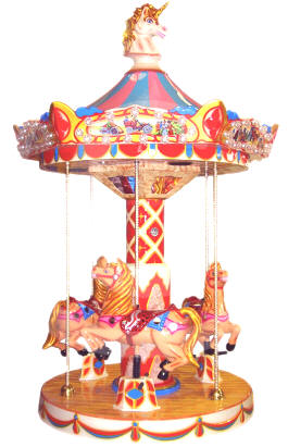 Carousel 1900 Kiddy Ride From Falgas