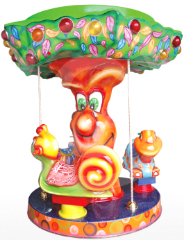 Carousel Tutti Frutt Kiddie Carrousel Ride From Falgas