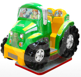 Farm Tractor Interactive Video Kiddie Ride - Falgas