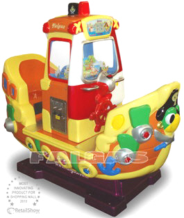 Pirates Boat Kiddie Ride - 33084  |  Falgas