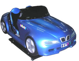 Zap 3 BMW Sports Car Kiddie Automobile Ride WKR144 From Zamperla Asia Pacific / ZAP Kiddy Ride