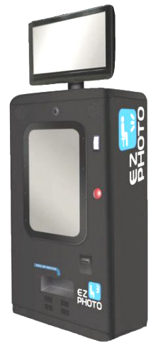 EZ Photo Compact Kiosk-Style Photo Booth Machine From Apple Industries