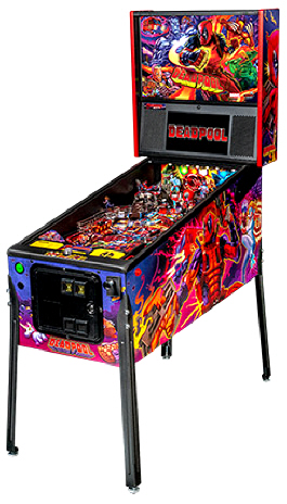 Deadpool Professional Model Pinball Machine From Stern