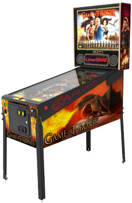 Game Of Thrones Limited Edition Pinball Machine From Stern