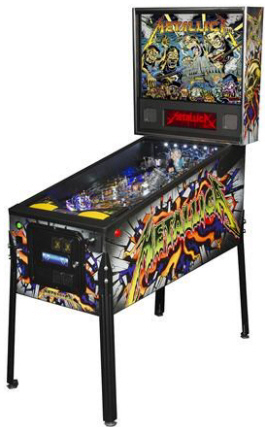 Metallica Monsters Premium Pinball Machine From Stern