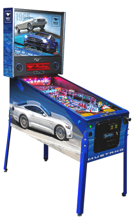 Mustang Limited Edition Pinball Machine From Ford / Stern Pinball