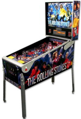 The Rolling Stones Limited Edition Pinball Machine From Stern Pinball