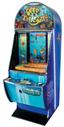 Deep Sea Treasure Coin Pusher Redemption Game From ICE Games