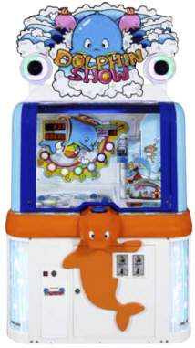 Dolphin Show Ticket Redemption Ball Arcade Game From Andamiro