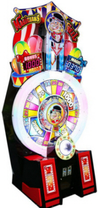 Magician's Wheel Ticket Redemption Arcade Game From Sega