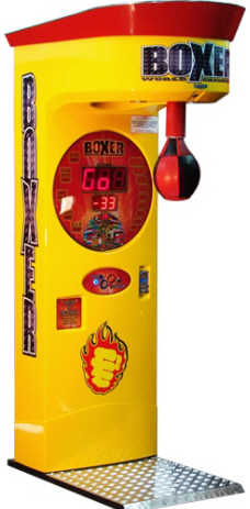 Boxer World Championship 2011 Boxing Machine From Punchline Games