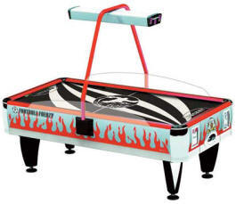 Challenger Neon Air Hockey Table -  Commercial Coin Operated From Barron Games