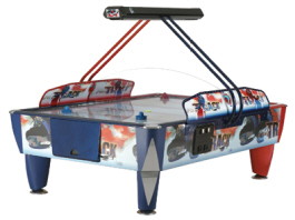 Double Fast Track Air Hockey Table | Commercial Coin Operated | ICE Games