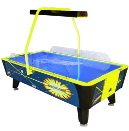 Hot Flash II Air Hockey Table - Coin Operated From Dynamo
