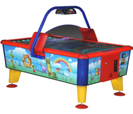 Gameland Kids / Child / Small Coin Operated Air Hockey Table From From Punchline Games