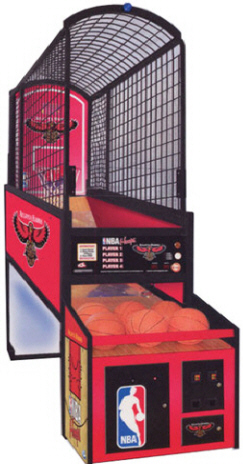 NBA Hoops Basketball Arcade Machine