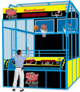 Nothin But Net Arcade Basketball Game By Skeeball
