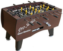 Pro Series Soccer Foosball Table By Great American Recreation