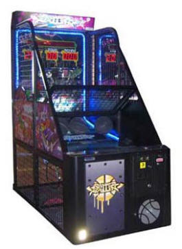 Rapper Ballin' Basketball Arcade Game Machine & Ticket Redemption Game From Family Fun Companies