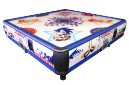 SEGA Sonic Quad Air Hockey Table - 2 to 4 Players From Barron Games and SEGA