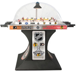Official NHL / AHL Bubble Hockey Coin Operated Special Edition Dome Hockey Model From ICE