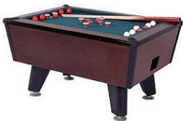 Tiger Cat Bumper Pool Table - Non Coin Home Model From Valley Dyanmo