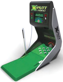 X-Putt Nano Golf Putting Machine / Ticket Redemption Arcade Game