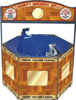 Charity Wishing Well - Coin Funnel Machine From Impulse Industries