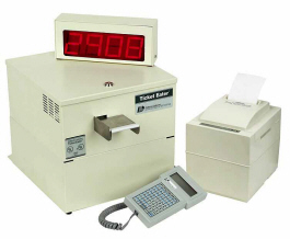 DL-9000 Countertop Ticket Eater and Ticket Redemption Machine