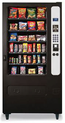 HR32 / HR-32 Snack Vending Machine By Perfect Break Systems / PBS / U Select It / USI From BMI Gaming