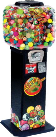 Super Bounce A Roo Bulk Vending Machine From OK Manufacturing