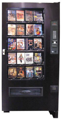 VC3000-DVD / SP432 DVD Movie Vending Machine From Seaga Manufacturing
