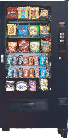 VC3000 / SP432 Candy, Mint and Snack Vending Machine From Seaga