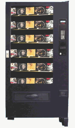 VC3000-CD / SP432 CD Music Software Games Vending Machine From Seaga Manufacturing