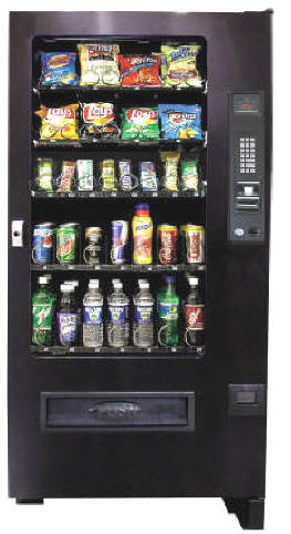 VC3500 /  SP430R / WDB980 Refrigerated Soda, Cold Drink and Snack Combo Vending Machine From Seaga 