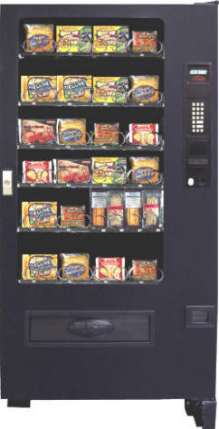 VC3700 / SP426F Refrigerated Cold Food and Microwave Entree Vending Machine From Seaga