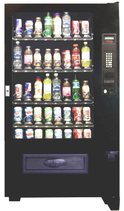 VC8000 / SP840R Refrigerated Soda, Cold Drink and Beverage Center Vending Machine  From Seaga