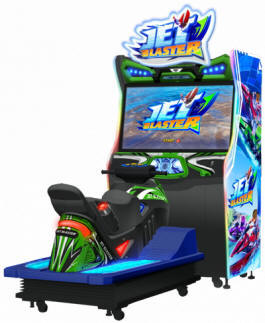 Jet Blaster Video Arcade Water Racing Game From SEGA