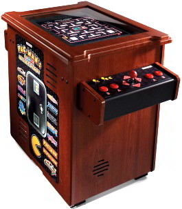 Pac Man's Arcade Party Cocktail Table Video Arcade Game |  Non-Coin | From Namco