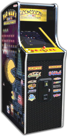 Pac-Man's Arcade Party Video Arcade Game | Caberet Home 19" Non-Coin Model | Namco