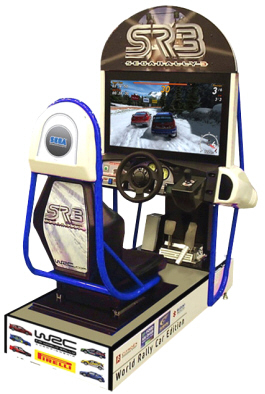 Sega Arcade Auto Racing Games on Sr3 Standard Sd Cabinet Video Arcade Racing Game From Sega Arcade