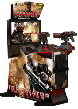 Terminator Salvation Arcade 32" Fixed Guns Model Video Arcade Game