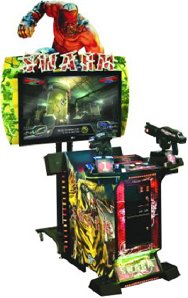 The Swarm 3D 47" Video Arcade Shooting Game From Global VR