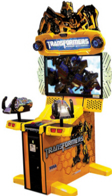 Transformers : Human Alliance Video Arcade Game From SEGA