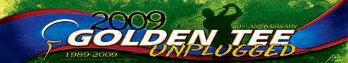 Golden Tee Golf Unplugged 2009 Logo