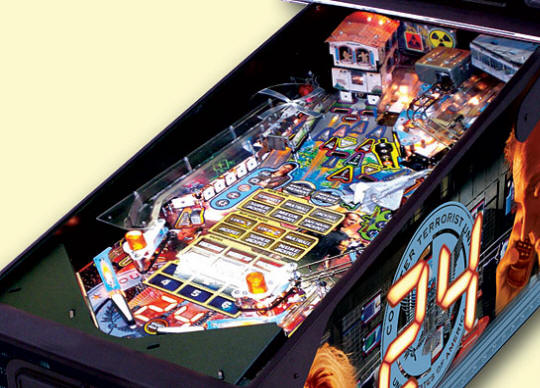 24 Pinball Machine | Playfield Picture 1 From BMI Gaming By Stern Pinball 